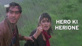 Ajay Devgn Saves Raveena Tandon | Ek Hi Raasta | Hindi Action Movie
