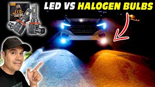 6000k SUPER BRIGHT! H11 LED bulbs HEADLIGHTS or Fog lights - Nilight - Review 4K