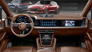New 2024 Porsche Cayenne - INTERIOR: Officially First Look at Facelift Inside