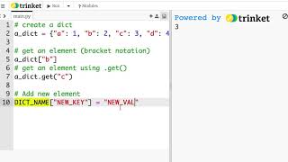 Python Tutorial #4: Dictionary