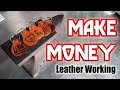 3 Ways to Make My MOST POPULAR LEATHER WORKING Project #handmadeleatherkeychains #freepdftemplate