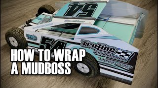 How To Wrap Mudboss Body for Traxxas Slash - by Truline Graphics