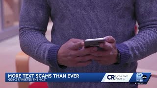 Consumer Reports: More text scams than ever