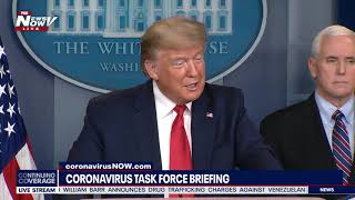FULL TRUMP BRIEFING: President gives daily update 3/26