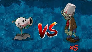 PVZ FUSION NEW CHALLENGE _ IRON PEA SHOOTER VS IRON HEAD ZOMBIES WHO WILL WIN ? PVZ FUSION