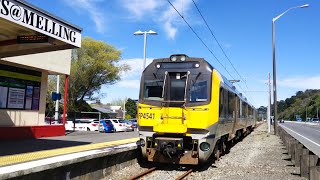 Wellington Train, New Zealand-Melling Station Lower Hutt to Wellington Station #1