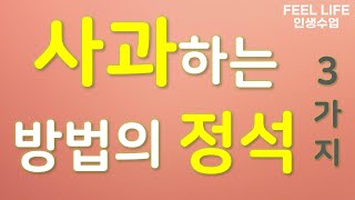 미안해, 실수 했을때 진정성 있는 사과하는 법 (사과문 양식, 반성문 예시) 잘못했을 때 용서를 구하는 방법