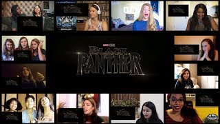 Ladies Edition: Marvel Studio's Black Panther - Official Trailer (Reaction Mashup)