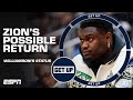 Will Zion Williamson be back on the court if the Pelicans move past the NBA Play-In? | Get Up