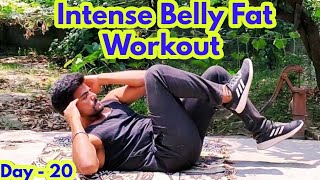 Belly fat burning exercise with skipping for weight loss at home | Wakeup Dreamers