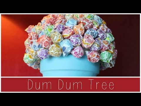 DIY DUM DUM LOLLIPOP TREE | Allie Young DIY DUM DUM LOLLIPOP TREE | Allie Young