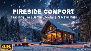 Blissful Snowfall Serenity: Relaxing Music To Unwind