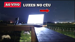 Ao Vivo - LUZES no Céu ao Sul - CAM 2 - Satélites? Lixo Espacial? Uap?