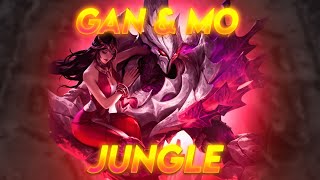 GAN & MO JUNGLE IS ABSOLUTELY INSANE! ONE SHOT ONE KILL! - BEST ROTATION, BUILD & ARCANA | HOK