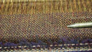 Harris Tweed on the loom