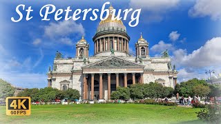 4K ST PETERSBURG, RUSSIA, WALKING TOUR - Experience the BEST Morning Magic in St. Petersburg!