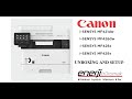 CANON i-SENSYS MF429x / MF421dw / MF426dw / MF428x Unboxing and Setup.