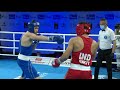 Kielce 2021 Semifinals (M64kg) NARWAL Ankit (IND) vs AKKALYKOV Sabirzhan (KAZ)