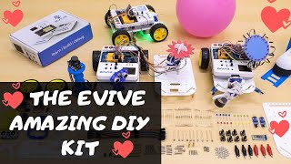 EVIVE Starter KIT by STEMpedia : Review and Follow me Robot