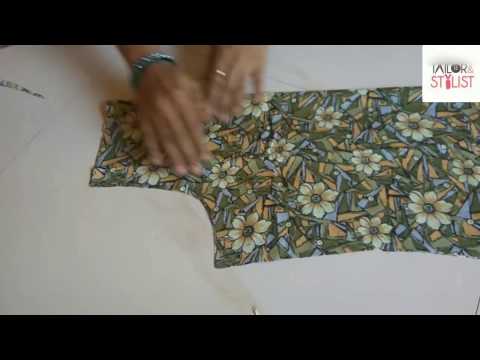 Simple pattern dress( measurements and cutting )in hindi Simple pattern dress( measurements and cutting )in hindi