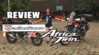 REVIEW YAMAHA NEW VIXION ADVANCE | AFRICA TWIN LIVERY | VIXION 2021 #BayukushandhoroAji