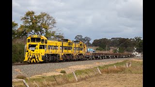 SSR's Rail Haulage along the Western Line with P16, T381 and T363  9 5 23