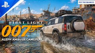 007 First Light ALEPH Ambush Gameplay Looks Like a Real James Bond Movie | 007 First Light PS5 PRO