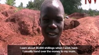 Namayingo youths abandon school to try their luck at gold mining