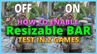 How to enable Resizable BAR - hardware requirements, supported games and benchmarks | RTX 3080