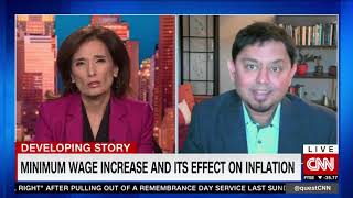 Minimum wage increase and its effect on inflation