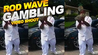Rod Wave "Gambling" Video Shoot | BTS | Before The Fame