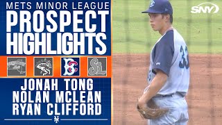 Mets pitching prospect Jonah Tong starts for Brooklyn as Nolan McLean, Ryan Clifford get bats going