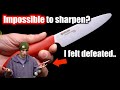 Why Ceramic Knives Are Almost IMPOSSIBLE to Sharpen!