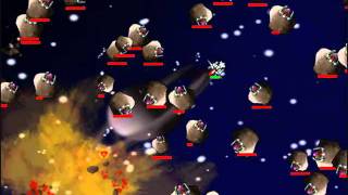 Shooting game prototype in Processing