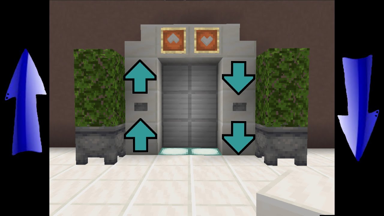 Simple 2x2 Elevator In Minecraft Bedrock Edition! - YouTube