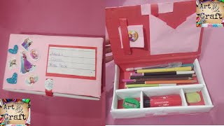 Dyi Paper Pencil Box | How to Make Paper Pencil Pouch | Princess Art&Craft