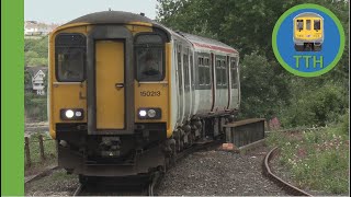 Dosbarth 150 yn Ynys Y Barri - Class 150 at Barry Island