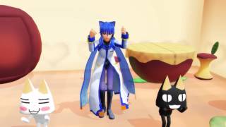 【MMD】 シュレディンガイガーのこねこ 【KAITOV3\u0026トロ\u0026クロ】