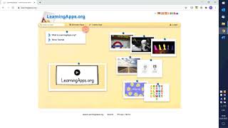 LearningApps - neizsmeļama gatavo interaktīvo materiālu krātuve