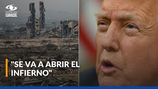 Trump amenaza a Hamás tras advertencia de pausar entrega de rehenes por “incumplimiento” de Israel