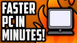 How To Make Your Computer Faster! 2017 Speed Up Your Computer In Minutes!