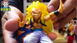 阿平實況 魂商店  Figuarts ZERO 七龍珠 悟天克斯 超級賽亞人3 開箱 Dragon Ball ドラゴンボール 公仔