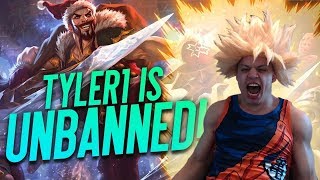 IS HE BACK? | Tyler1 Returns |  Insane plays \u0026 Rages (League Of Legends)