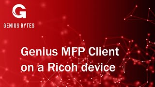 Genius MFP Ricoh Client [EN]