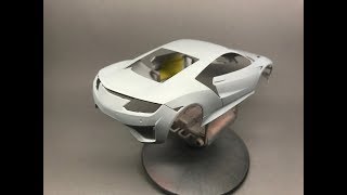 Tamiya: Honda/Acura NSX Part 1