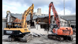 Imperial Tobacco Wellington NZ Demolition with Ward Demolition