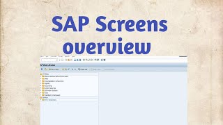 SAP Easy access and Configuration overview