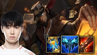 HLE CHOVY TWISTED FATE VS YASUO MID - KR PATCH 11.15