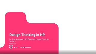 Design Thinking in HR:  Deutsch Telekom Case Study