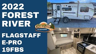 2022 Forest River Flagstaff E-Pro 19FBS